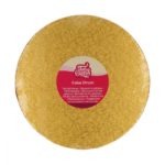 Funcakes - Cake Drum Rond Gold- Ø25cm 1.2cm