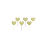 PartyDeco - Décorations de gâteau - muffins Sweet Love -13cm - 6pcs