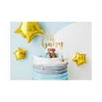 PartyDeco - Décorations de gâteau  - Oh Baby - 25h