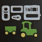 Fmm- Emporte Piece - Tracteur  -4pcs