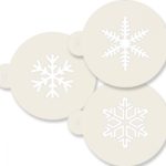 JEM - Stencil Flocons de neige pcs/3