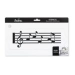 Decora - Stencil - Partition Musique 10x30cm