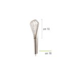 Decora - Fouet en acier inoxidable - 18cm