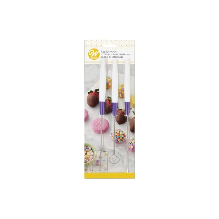 Wilton - Deco Melts / Chocolate Dipping Tool Set - 3-Piece