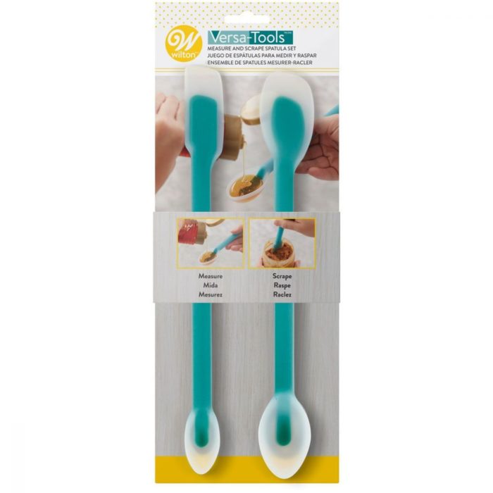 Wilton - Spatule Cuillère -  Set de grattage et de mesure - 2 pcs