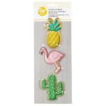 Wilton - Emporte-pièce Biscuit Tropical - Set/3