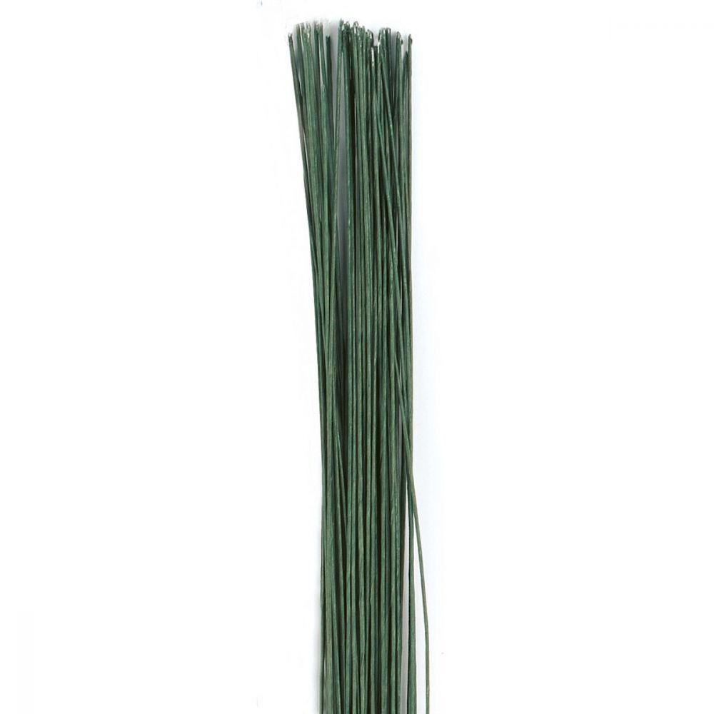 big_1853-1.jpg Culpitt - Tiges Fleur Vert Foncé set/50 -24 jauge – Image 1