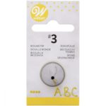 Wilton - Douille Round Tip d'écriture #3