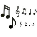 Patchwork - Emporte Piece - Notes Musique Divers Tailles