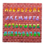 FMM - Emporte pièce - Graffiti Alphabet & Number Set