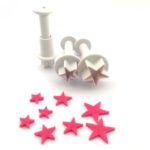 Decofee - Emporte Piece - Mini Plungers Stars set/3