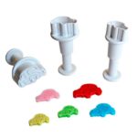 Decofee - Emporte Piece - Mini Plungers Voitures set/3