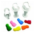 Decofee - Emporte Piece - Mini Plungers petits pieds set/3
