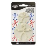JEM - POP IT- Emporte pièce - figure bonhomme allumette 2/pcs