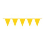 Amscan - Guirlande - Fanions - 10mX32cm - Jaune