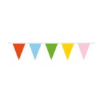 Amscan - Guirlande - Fanions - 10mX32cm - Multicolore