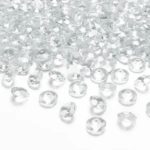 PartyDeco - Confettis Diamants - 100pcs