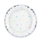 PartyDeco - Assiettes Etoiles Pastel - 18cm