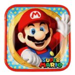 Amscan - Assiettes Super Mario - 23cm