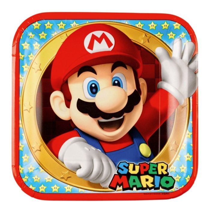 big_2085-1.jpg Amscan - Assiettes Super Mario - 23cm