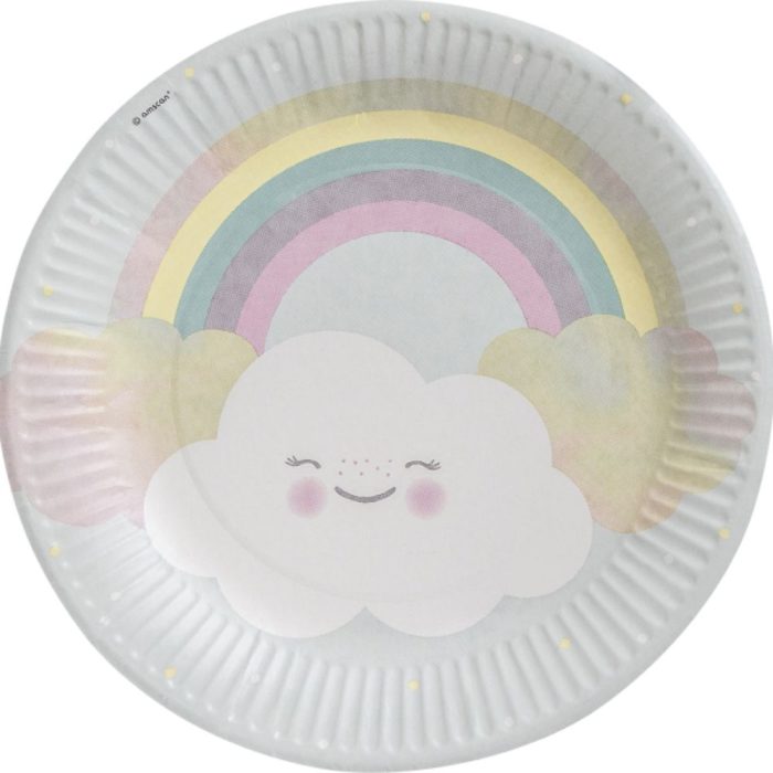 big_2086-1.jpg Amscan - Assiettes Arc en ciel - 23cm