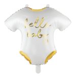 PartyDeco - Ballon Body Bébé - 51X45cm