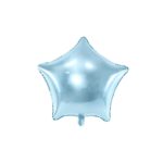 PartyDeco - Ballon étoile, 48cm, bleu