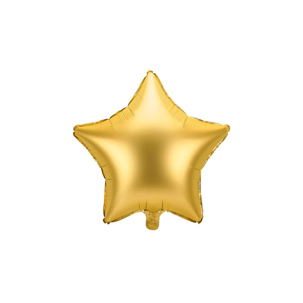 big_2122-1.jpg PartyDeco - Ballon étoile, 48cm, doré – Image 1