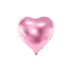 PartyDeco - Ballon coeur, 48cm, rose