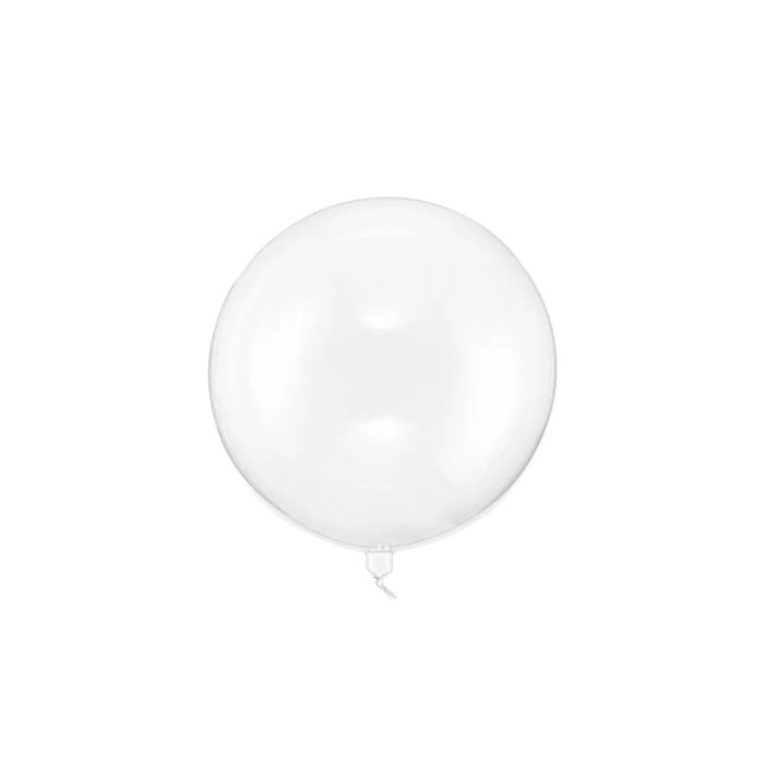 PartyDeco - Ballon Crystal Clear transparent 40cm