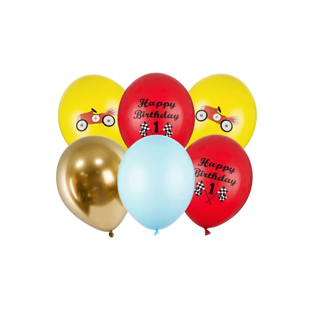 big_2156-1.jpg PartyDeco - Ballons 30 cm, Happy Birthday, mélange – Image 1