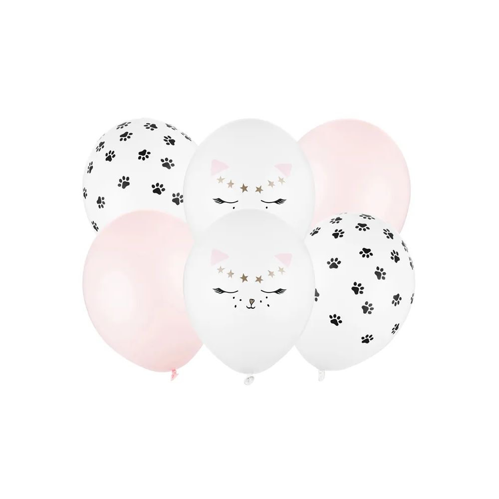 big_2158-1.jpg PartyDeco - Ballons 30 cm, Chaton, mélange – Image 1