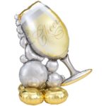 Anagram - AirLoonz Champagne avec mousse 129x104cm
