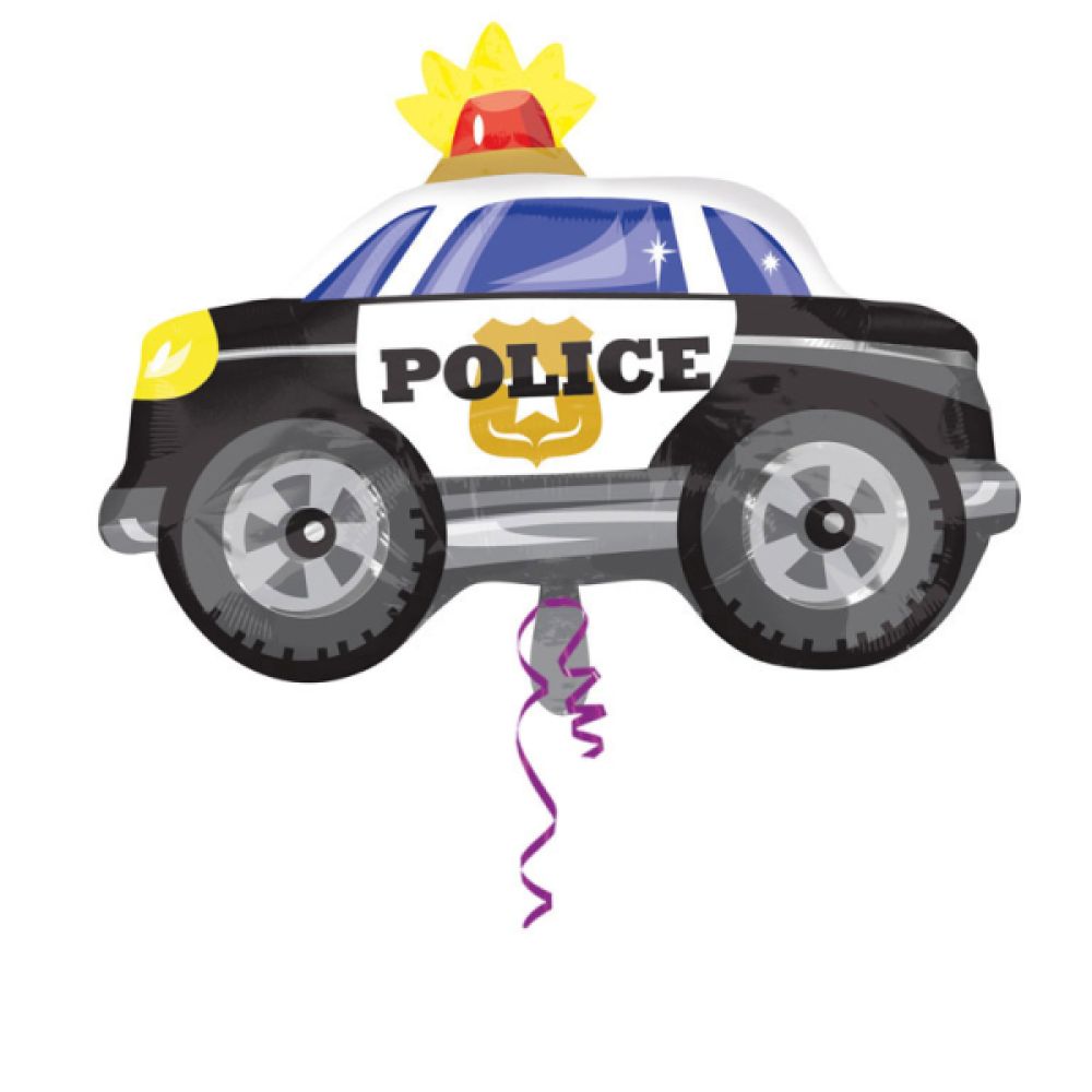 big_2203-1.jpg Ballon Foil SuperShape Voiture de Police - 60 X 45 cm – Image 1