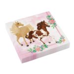 Amscan - 20 Napkins Beautiful Horses 33 x 33 cm