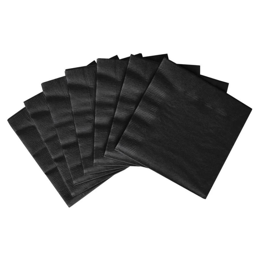 big_2269-1.jpg Amscan - 20 Napkins noir 33 x 33 cm – Image 1