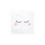 PartyDeco - Serviettes de table little eyes 33x33cm