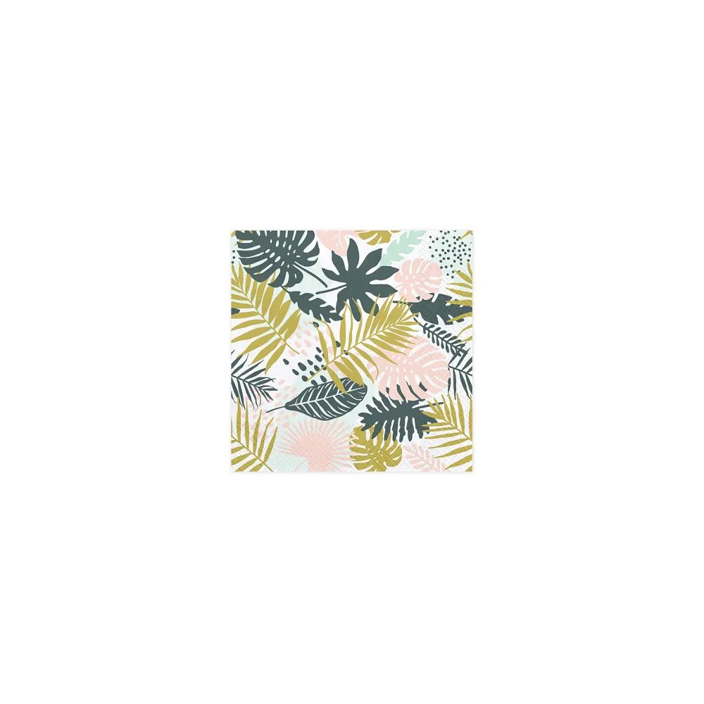 big_2277-1.jpg PartyDeco - Serviettes de table Aloha 33x33cm – Image 1