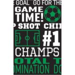 Amscan - Nappe Football game plastic 137x259cm