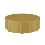 Amscan - Nappe Doré Ronde  plastic 2.13M Diametre