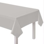Amscan -Nappe mettalic silver Paper 137 x 274cm