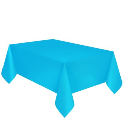 Amscan -Nappe Caribbean  blue Paper 137 x 274cm