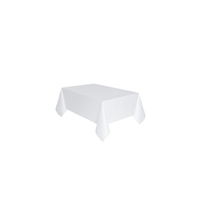 Amscan -Nappe Frosty Blanc Paper 137 x 274cm