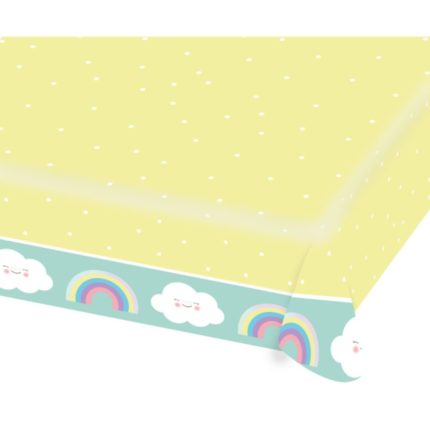 Amscan -Nappe Rainbow & Cloud Paper 115 x 175 cm