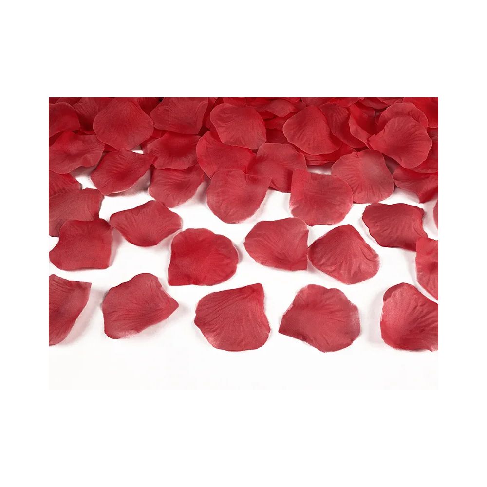 big_2300-1.jpg PartyDeco - Confetti Pétales de Rose - Rouge 100pcs – Image 1