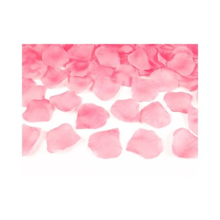 PartyDeco - Confetti Pétales de Rose - Rose 100pcs