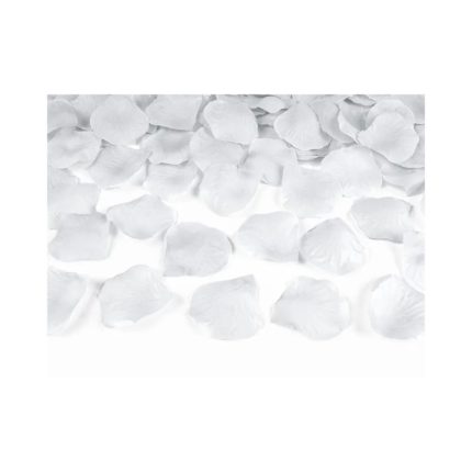 PartyDeco - Confetti Pétales de Rose - Argenté 100pcs