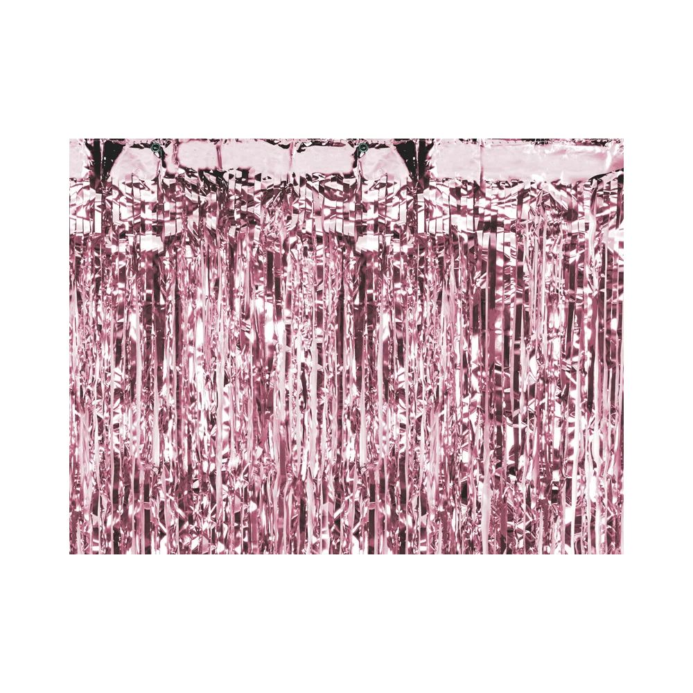 big_2312-1.jpg PartyDeco - Rideau de fête, rose , 90 x 250cm – Image 1