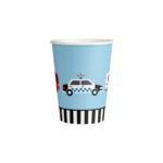 Amscan - Gobelets en papier en route 8pcs 250ml