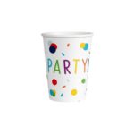 Amscan - Gobelets en papier confetti 8pcs 250ml